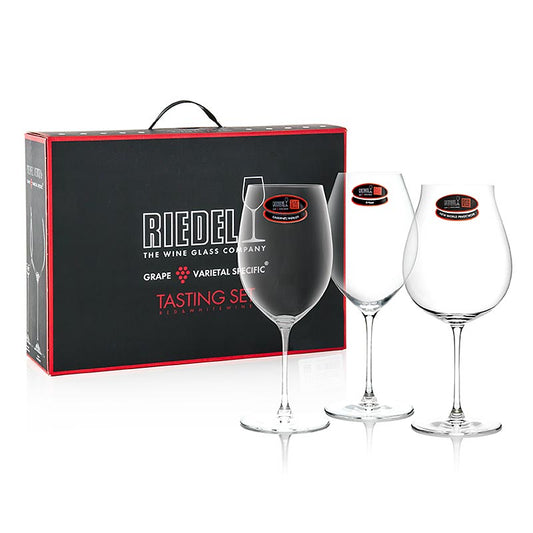 Riedel Veritas Glas - Verkostung Set Rotwein (5449/74), im Geschenkkarton, 3 St | Non Food / Hardware / Grillzubehör | thungourmet
