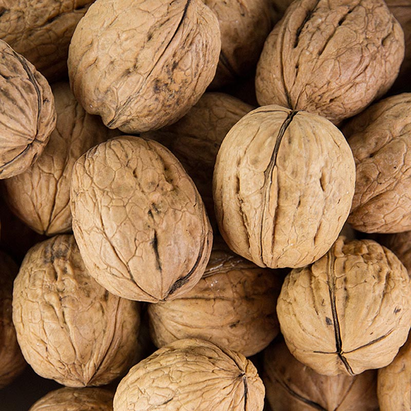 Noix entières avec coque, Jumbo 34 mm+, 1 kg Riz, légumineuses, noix, marrons | thungourmet