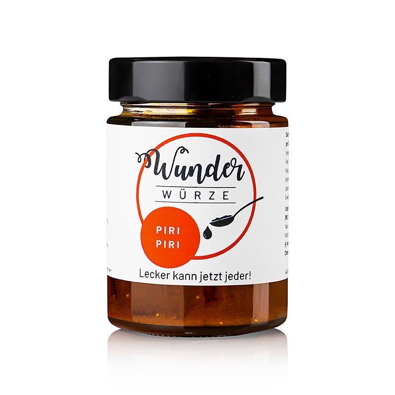 Wunderwürze - Piri Piri, Marinade, eatventure, 175 g | Salz, Pfeffer, Gewürze, Aromen,Trockengemüse | thungourmet