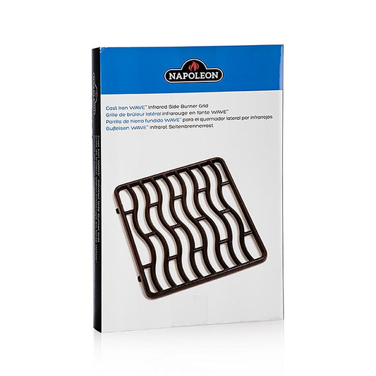 Napoleon Grillzubehör - Seitenbrennerrost, Gusseisen, für SIZZLE ZONE, klein, 1 St - High-quality small cast iron side burner grid