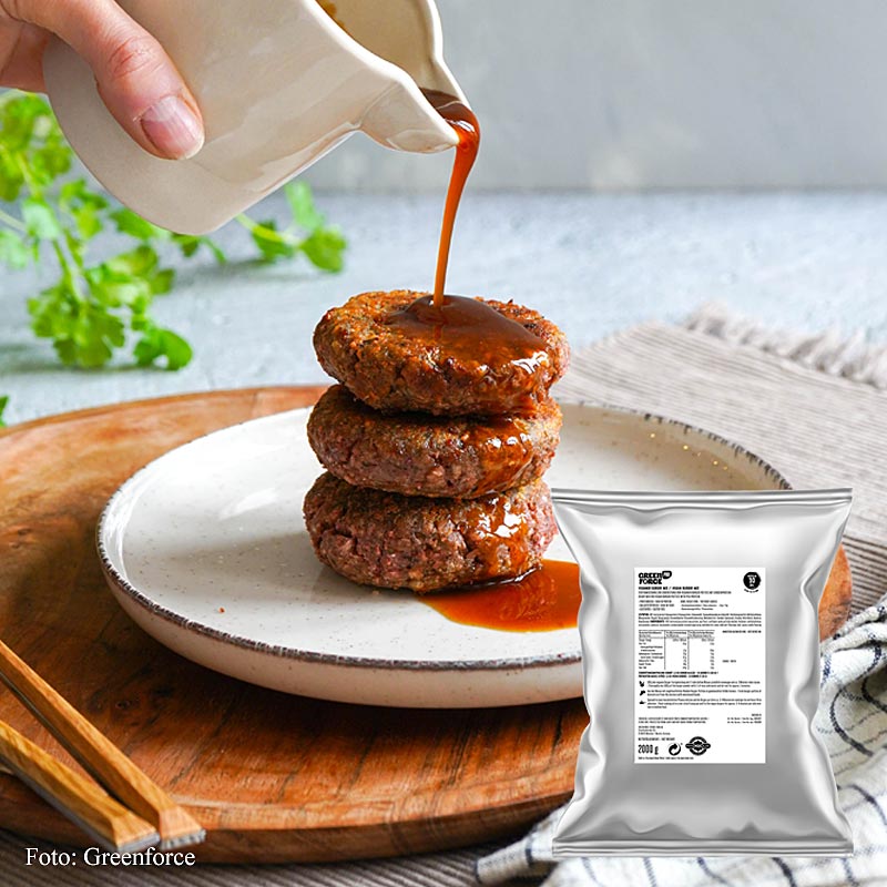 Greenforce Fertigmix für vegane Frikadellen, aus Erbsenprotein, 2 kg