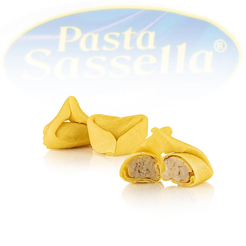 Tortelloni frais fourrés aux chanterelles, Sassella, produit de saison, 500 g | Pâtes, produits à base de pâtes, frais/secs | thungourmet