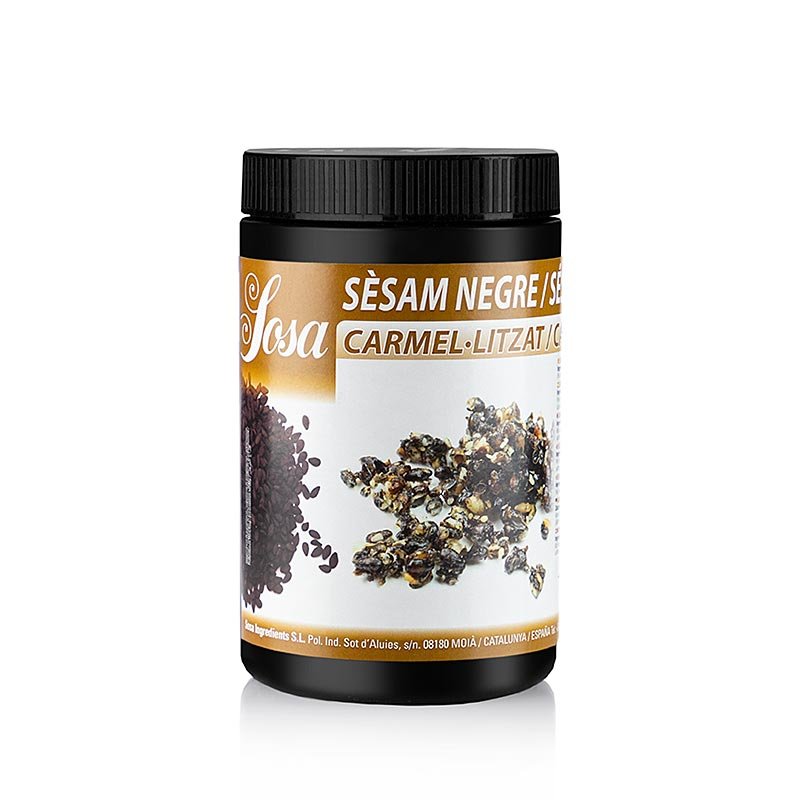 Sosa Sesamo Sosa , nero, intero (39479), 600 g | Cucina molecolare | thungourmet