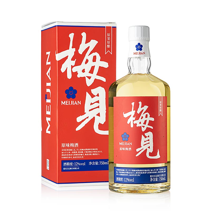 Mei Jian Grüner Pflaumenwein, 12 % vol., China, 750 ml