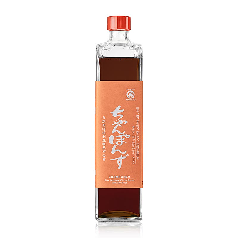 Chanpon Ponzu, a base di salsa di soia e 5 succhi di agrumi, Marusho, 700 ml