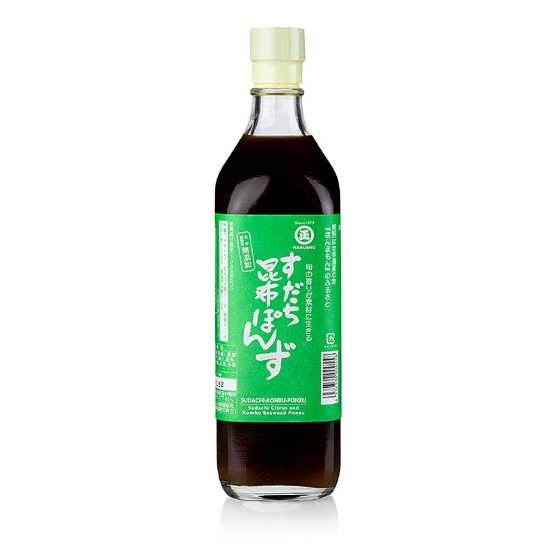 Sudachi Kombu Ponzu, aus Sojasauce & Sudashi Saft, Marusho, 700 ml | Asia & Ethno Food | thungourmet