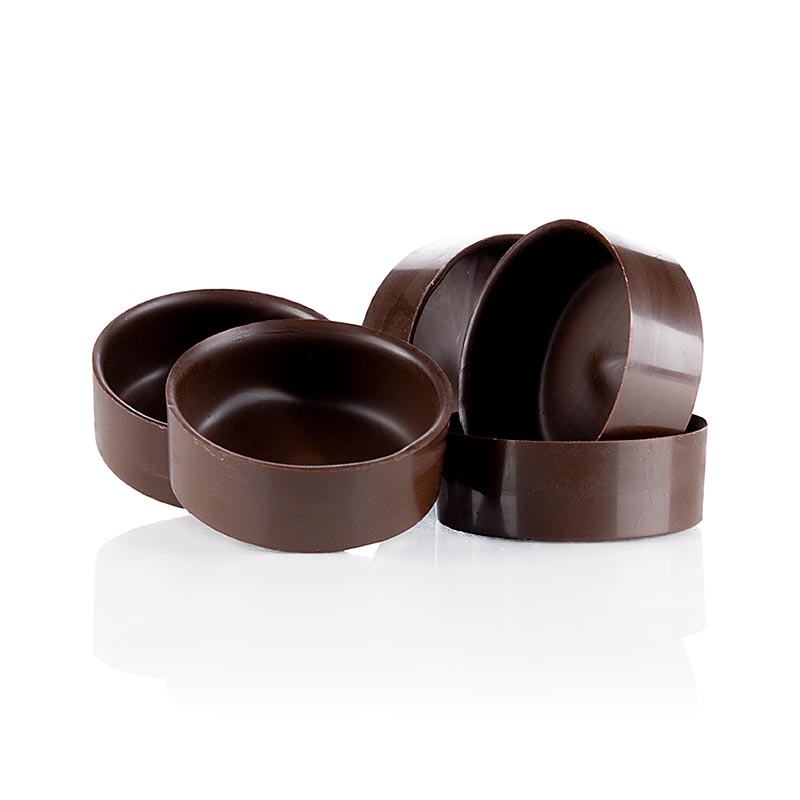 Tartellette al cioccolato, ø 5 cm, Dobla (11214), 72 pezzi