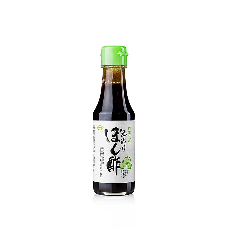 Ponzu-Sauce mit 4 Zitrusfrüchten, Suehiro, 150 ml - Vielseitige Sauce für Dips, Marinaden und Dressings, die den authentischen Geschmack Japans verleiht