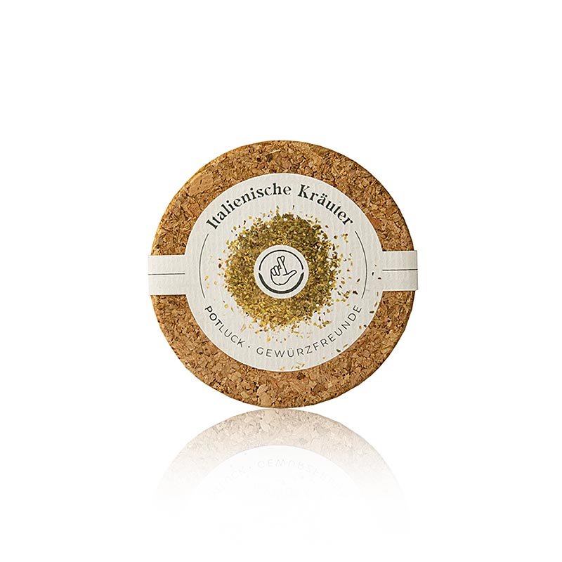 POTLUCK Italienische Kräuter, 25 g | Salz, Pfeffer, Gewürze, Aromen,Trockengemüse | thungourmet