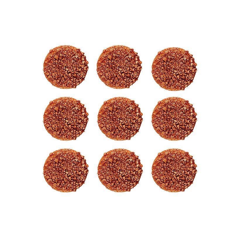 Schokoaufleger Crumble Bronze, Dobla (77764), 369 g, 486 St | Couverture, Schoko - Formen, Schoko - Produkte | thungourmet