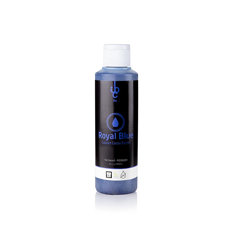 Beurre de cacao, bleu royal, IBC, 245 g