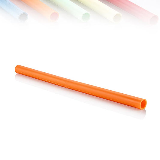 ClickStraw - Mehrweg Trinkhalm, orange, 10 St | Non Food / Hardware / Grillzubehör | thungourmet