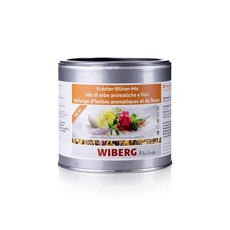 Wiberg Würz Blüten Mix, Blüten - /Kräutermischung, 45 g | Salz, Pfeffer, Gewürze, Aromen,Trockengemüse | thungourmet