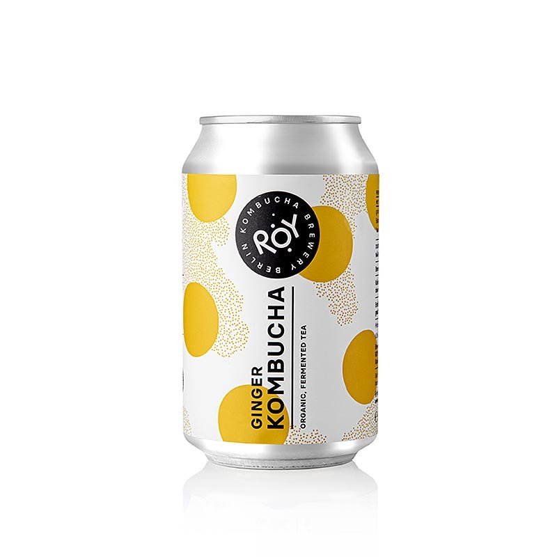 ROY Ginger Kombucha Berlin, BIO, 330ml | Kaffee, Tee, alkoholfreie Getränke | thungourmet