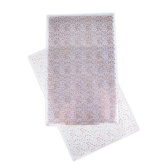 Abziehfolie "Paris Bronze" (gelbgoldene Flecken) für Schokolade, 40x25cm, 1 St