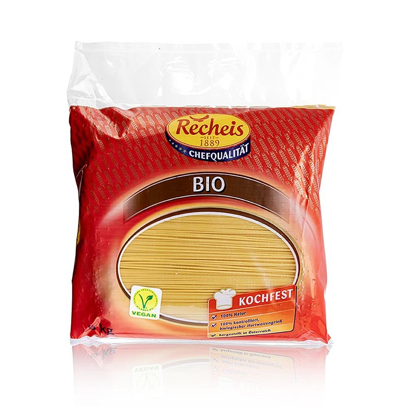 Recheis - Spaghetti, BIO, 5 kg | Nudeln, Nudel - Produkte, frisch/getrocknet | thungourmet