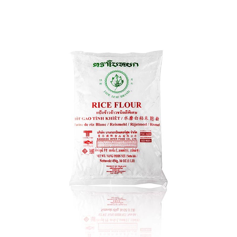 Reis - Mehl, weiß, Jade Leaf Brand, 454 g | Mehl, Getreide, Teige, Backmischungen | thungourmet