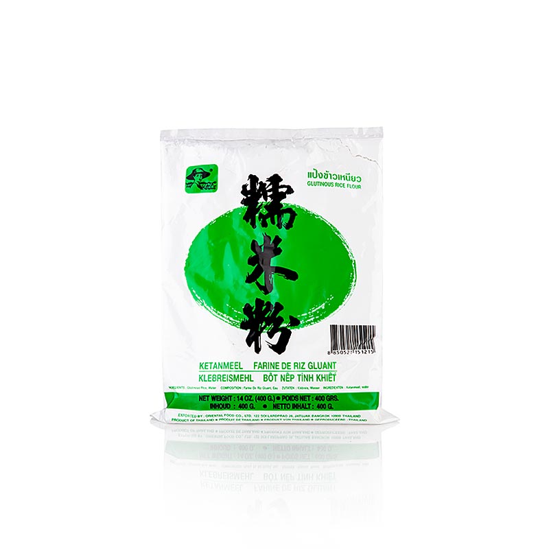 Thai Mas - Farina di riso glutinoso, bianca, Farmer, 400 g