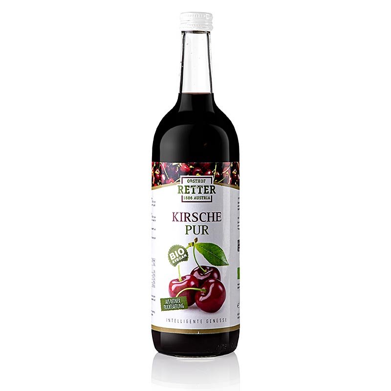 Jus de cerise, 100 % pur jus, Obsthof Retter, BIO, 750 ml Café, thé, boissons sans alcool | thungourmet