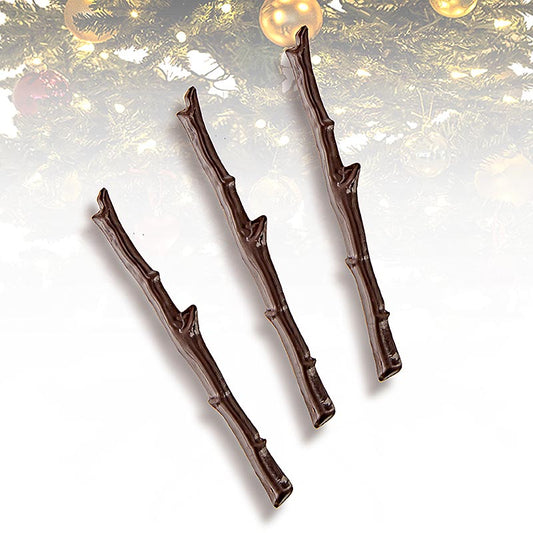 Zweige /Äste, aus Schokolade, 13,5x1,3cm, PCB, 80 St