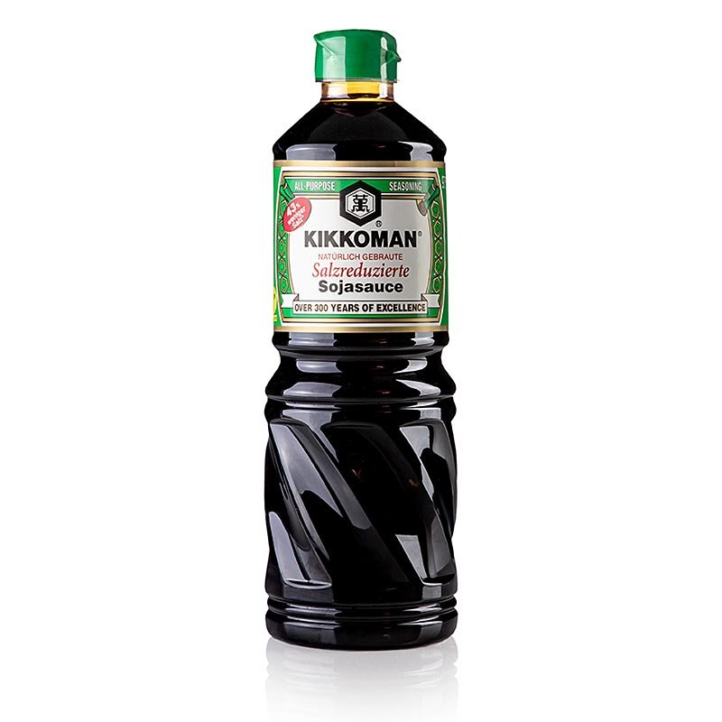Sojasauce - Genen Shoyu, salzreduziert, Kikkoman, Japan, 975 ml | Asia & Ethno Food | thungourmet