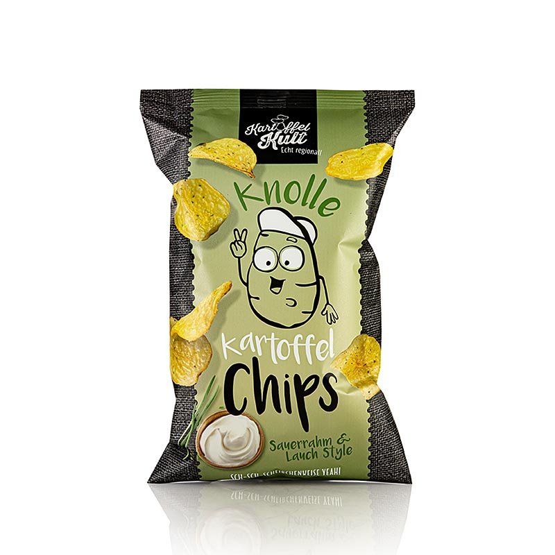 Kartoffelkult - Kartoffelchips mit Sauerrahm, 100 g | Gebäck, Pralinen, Snacks | thungourmet