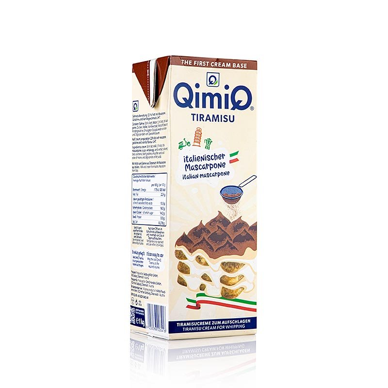 QimiQ Tiramisu, aufschlagbar, 1 kg | Molekulares Kochen | thungourmet