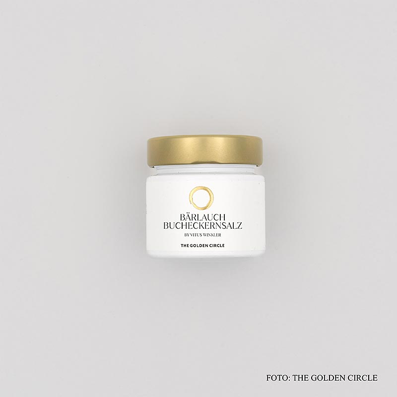 THE GOLDEN CIRCLE - Sel à l'ail des bois et aux faînes par Vitus Winkler, 55 g