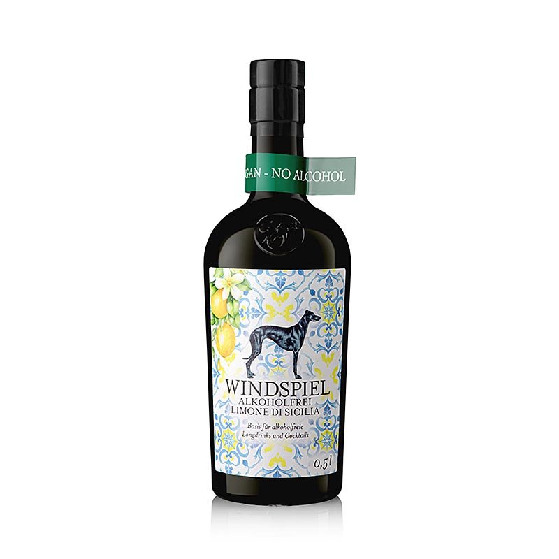 Windspiel alkoholfrei LIMONE di SICILIA 0,5 l, 500 ml | Spirituosen & andere alkolische Getränke | thungourmet