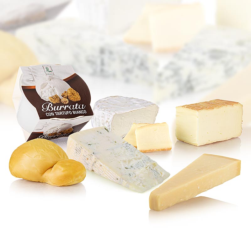 Käse Set Italien, 6 Sorten, 955 g, 6 tlg.