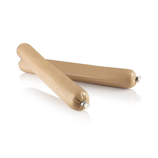 Entenleber - Aufstrich (Pastete), ohne Stopfen, Stange, FoieGood, 500 g, 2 x 250g - Leckere Entenleberpastete ohne Stopfen, verpackt in zwei 250g Stangen, insgesamt 500g Unerlässlich für Feinschmecker!