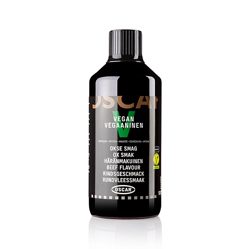 Concentrato Oscar al gusto di manzo, liquido, vegano, senza glutine per circa 10 L), 1 l