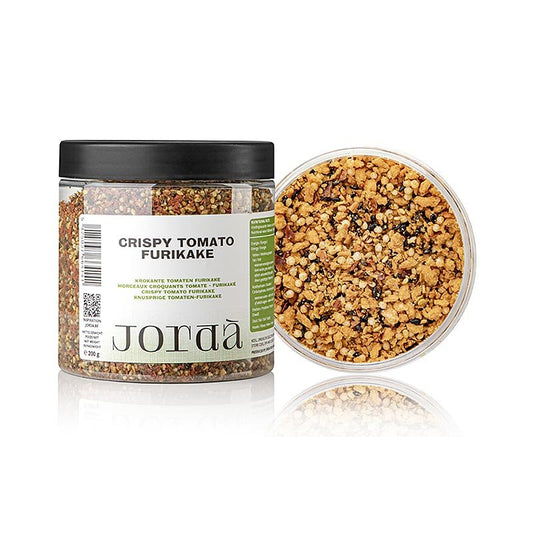 Jorda Crispy Tomato Furikake, 200 g | Salz, Pfeffer, Gewürze, Aromen,Trockengemüse | thungourmet