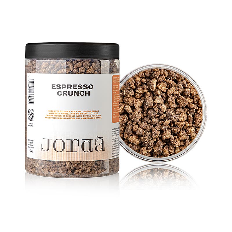 Jorda Crunch Espresso, Gebäck mit Kaffeegeschmack, 400 g