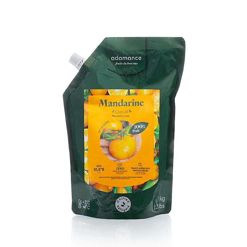 Adamance Mandarine (Ciaculli), non sucrée, pasteurisée, 1 kg