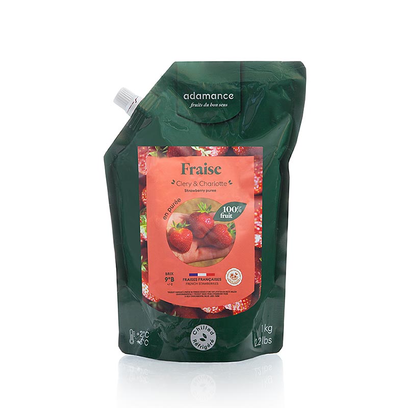 Adamance Fraise (Clery & Charlotte), non sucré, pasteurisé, 1 kg