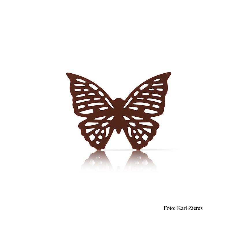 Copertura di cioccolato "Butterfly" (farfalla), fondente, Dobla, 135 g, 96 pezzi | Copertura, forme di cioccolato, prodotti di cioccolato | thungourmet