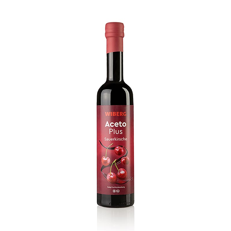 Wiberg AcetoPlus Sauerkirsche, Essig-Fruchtzubereitung, 500 ml