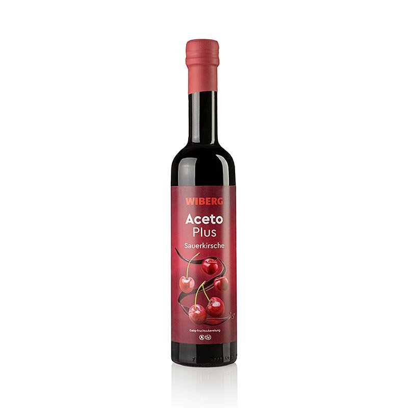Wiberg AcetoPlus Cerise acide, vinaigre - Préparation à base de fruits, 500 ml Vinaigre & huile | thungourmet