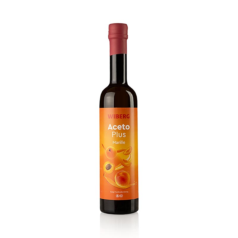 Wiberg AcetoPlus Albicocca, preparato a base di aceto e frutta, 500 ml