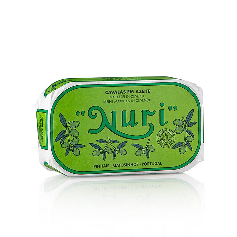 Petits maquereaux à Huile d'olive, Nuri, 125 g