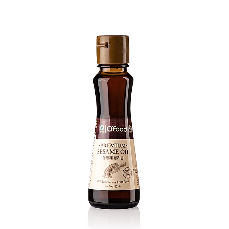 Olio di sesamo tostato, Chung Jung One, 160 ml