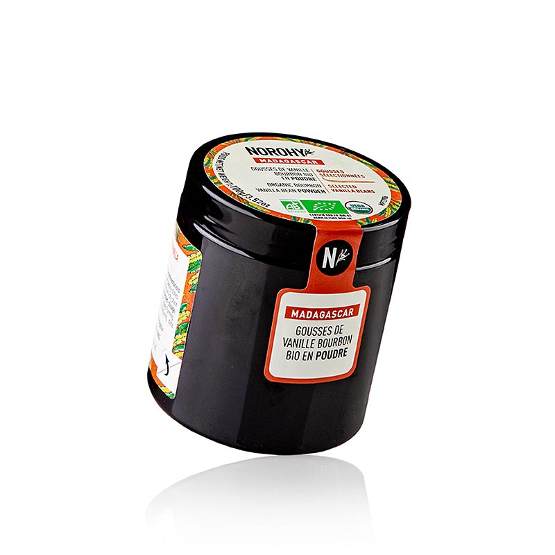Norohy - Vanilleschotenpulver aus Madagaskar, BIO, 100 g