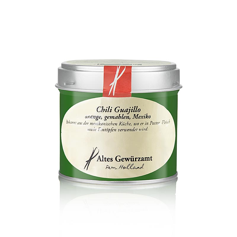Chili Guajillo, orange, gemahlen, Altes Gewürzamt, 80 g | Salz, Pfeffer, Gewürze, Aromen,Trockengemüse | thungourmet