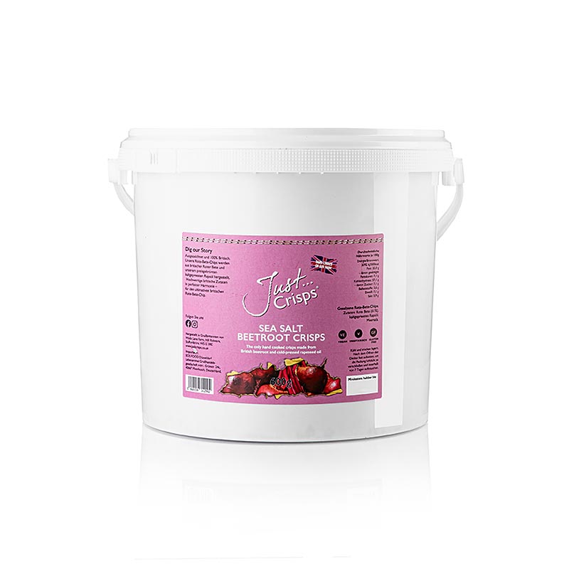 Gemüsechips - Rote Bete, Just Crisps, 600 g