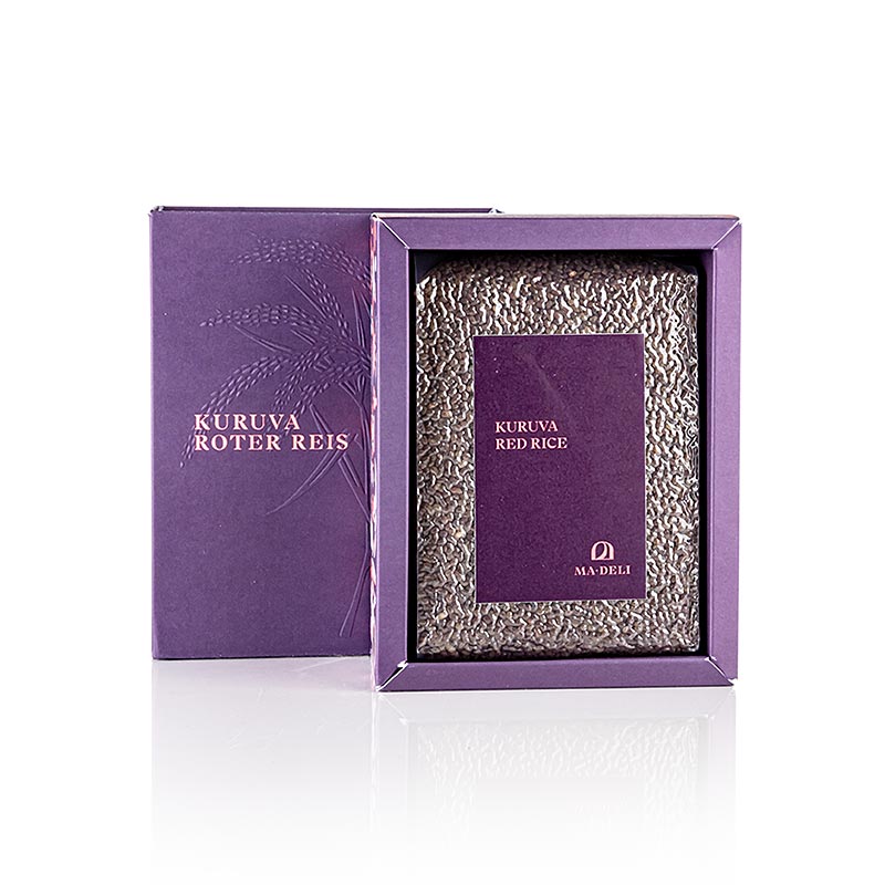 Kuruva Roter Reis, alte Sorte aus Kerala, Indien, Ma-Deli, 1 kg