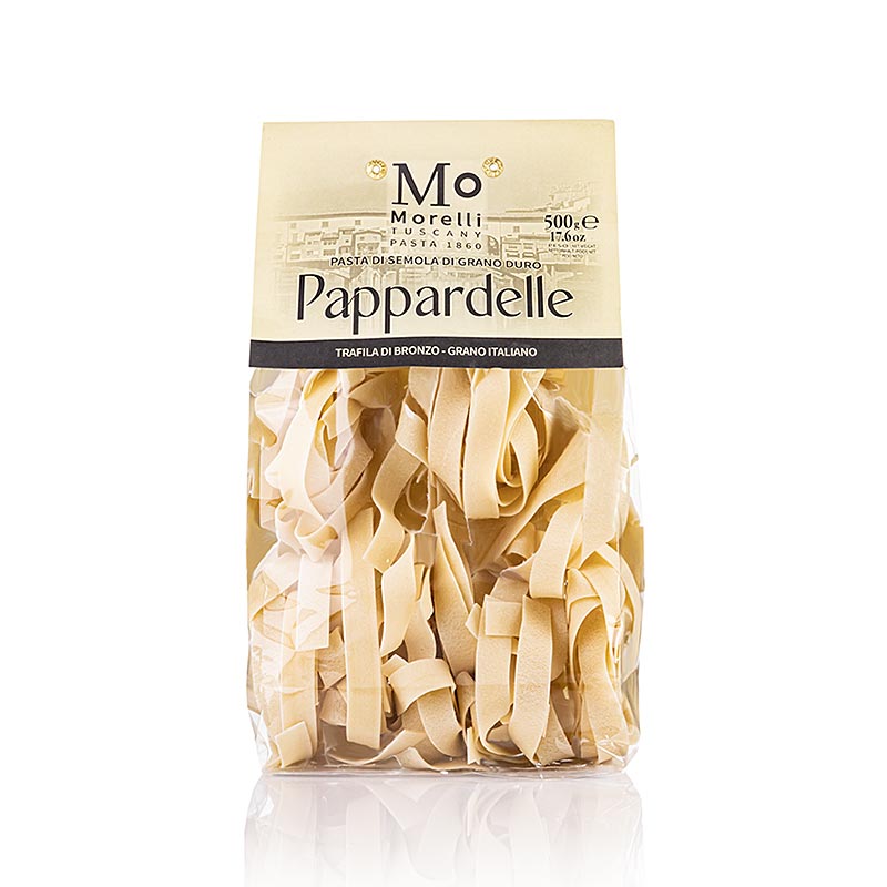 Pâtes Pappardelle (à base de semoule de blé dur), Morelli 1860, 500 g