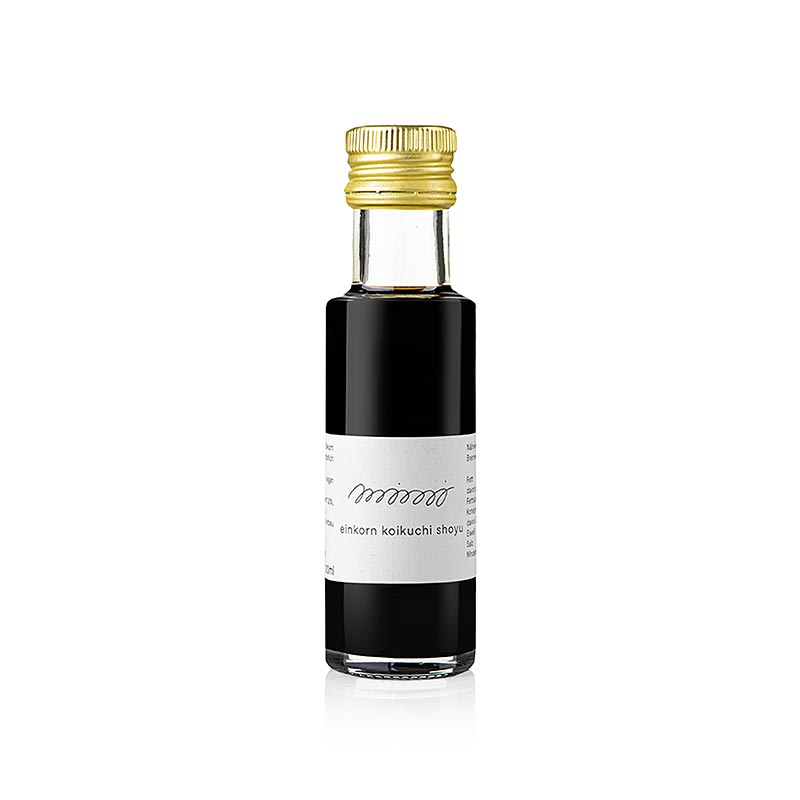 mimi ferments - shoyu di farro monococco koikuchi, doppia fermentazione. Salsa di soia, biologica, 100 ml