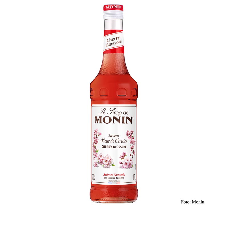 Sciroppo Monin ai fiori di ciliegio (Cherry Blossom, Fleur de Cerisier), 750 ml