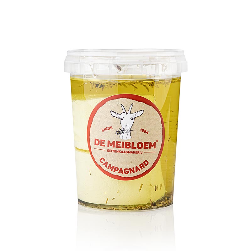 De Meibloem - Campagnard, formaggio fresco di capra sott'olio, 400 g